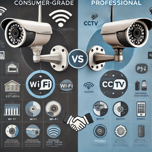 Difference Between Consumer-Grade and Professional CCTV Systems