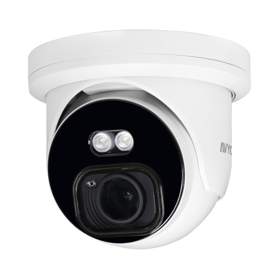 PoE turret IP camera for warehouse surveillance